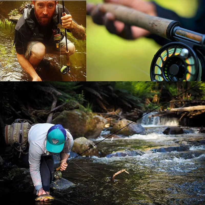 Aventik Tenkara Line Fly Line Float Super Slim Nymph Line Shooting Line Three Colored Level Line Diameter:0.55mm,20LB