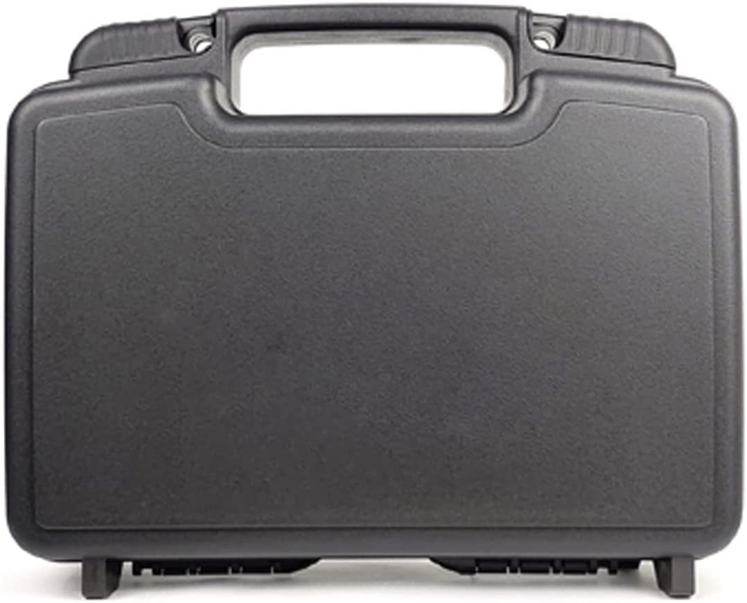 Streamer Fly Boxes Click Lock Large Streamer Flies Foams Fishing Tackle Box Boating Fishing Boxes 10.43X8.27X3.15inch (Boat box M-Black)