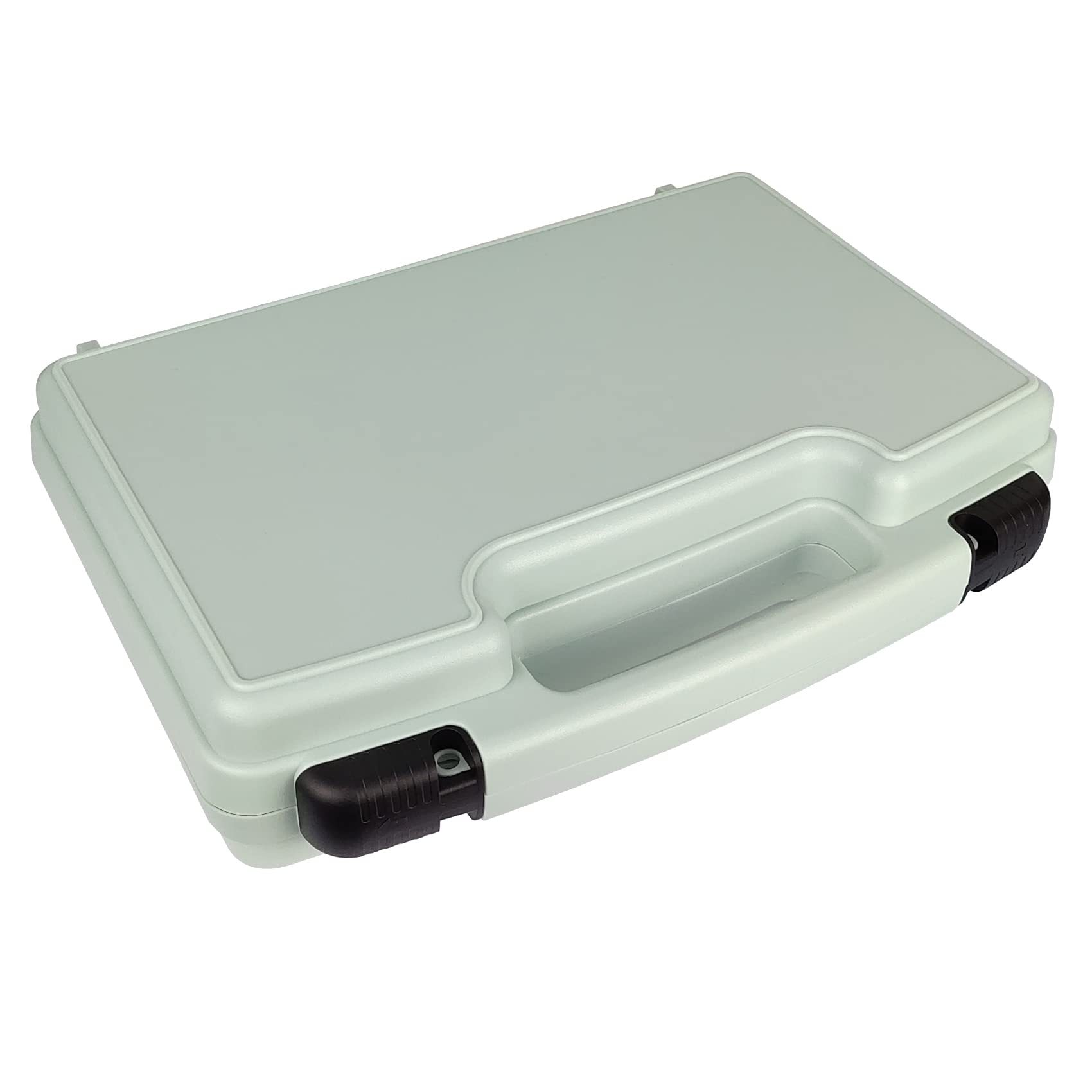 Streamer Fly Boxes Click Lock Large Streamer Flies Foams Fishing Tackle Box Boating Fishing Boxes 10.43X8.27X3.15inch (Boat box M-Black)