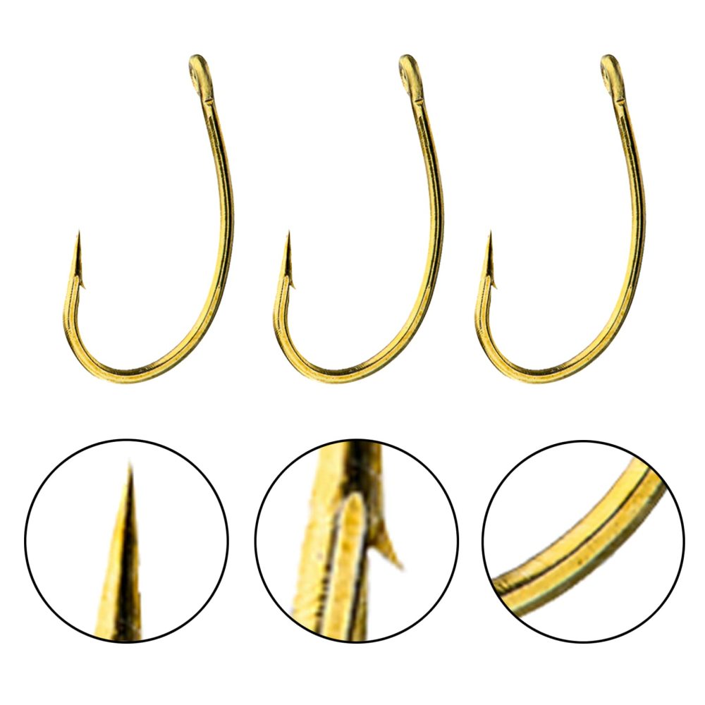 Fishing Hooks High Carbon Steel Wide Gap Offset Fly Fishing Hook Set for Fly Tying Dry Wet Nymph Flies