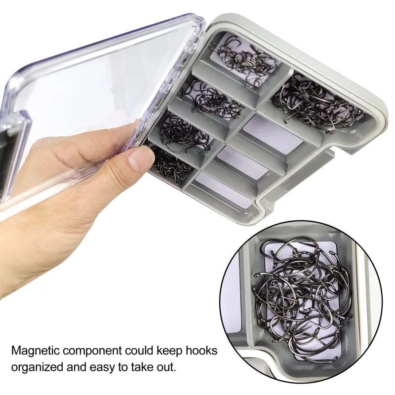 Barbless Fly Fishing Hooks Catch & Release Dry Nymph Shrimp Pupa jig Fly Hooks Fixes Size Combo