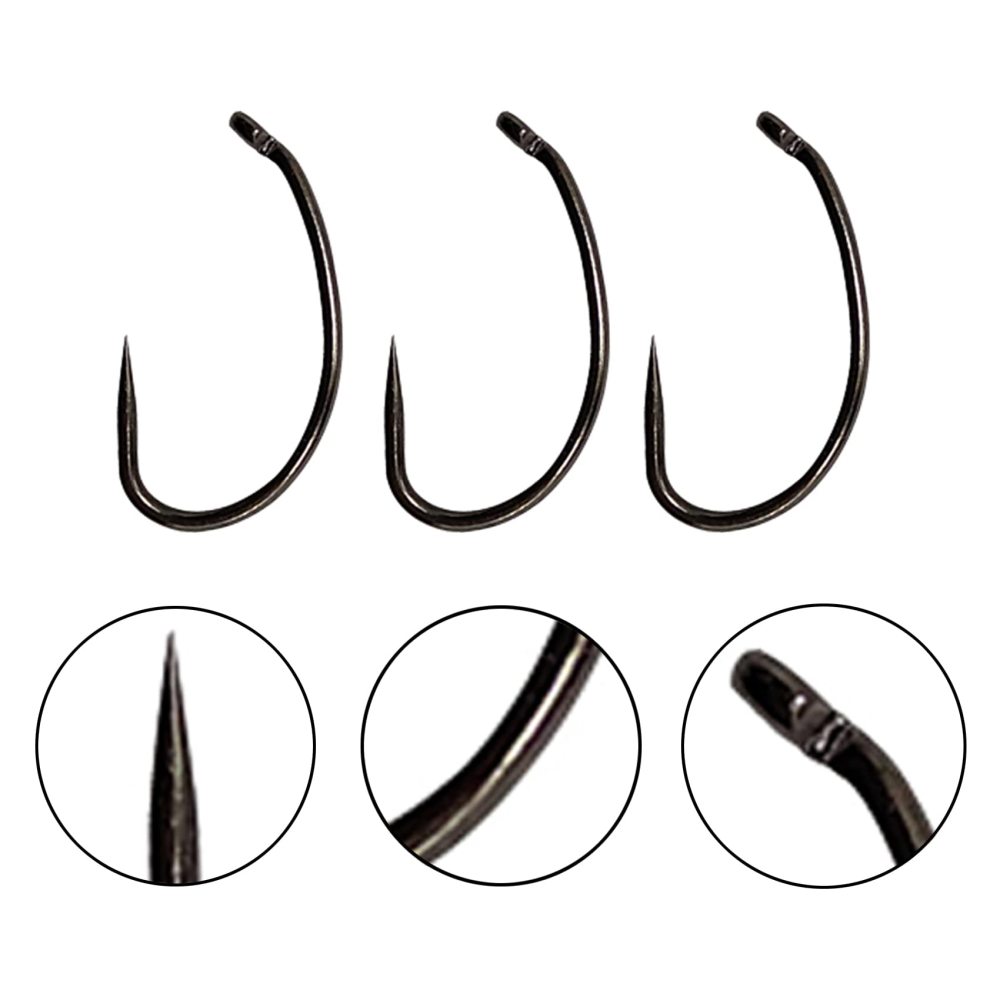 Barbless Fly Fishing Hooks Catch & Release Dry Nymph Shrimp Pupa jig Fly Hooks Fixes Size Combo