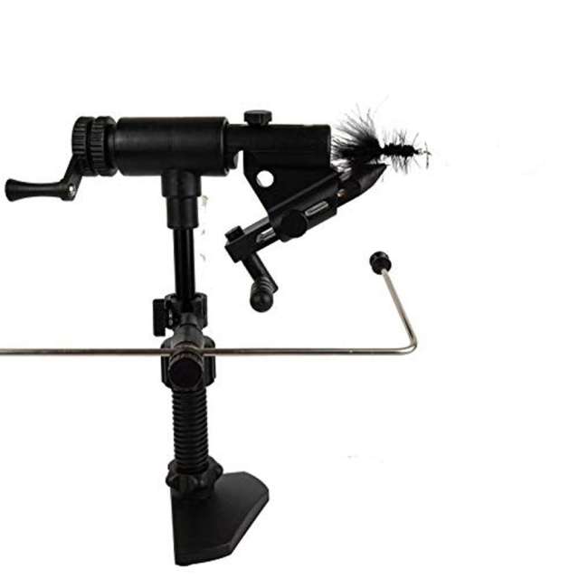 Rotary Fly Tying Vise with Jaw Balanced and Truly Extendable, Right