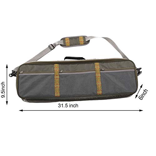 Aventik Multi-Function Fishing Rod&Gear Case All in One Easy Carry