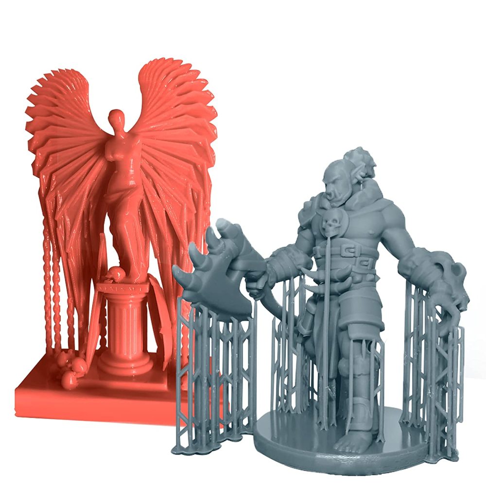 Aventik Eupheng High Precision Imitation Resin 3D 405nm LCD DLP Printer High Impact, High Strength, Low Porosity, High Density, Rigid Toughness, Easy to Print (High Grage Gray)