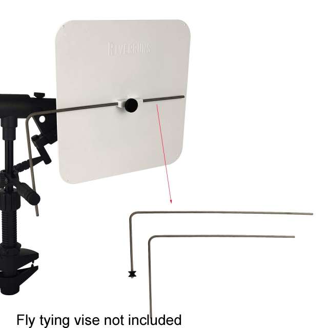 Riverruns Quality Rotary Fly Tying Vise Fly Tying Tools Fly Tying Materials