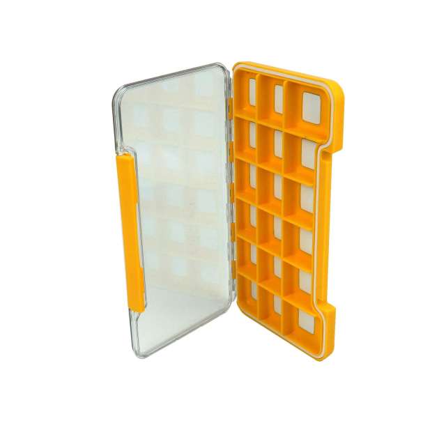 Aventik Waterproof Fly Fishing Boxes Easy Grip Foams Multi Magnetic Compartments Tackle Box 7.36"X4.02"X0.63"