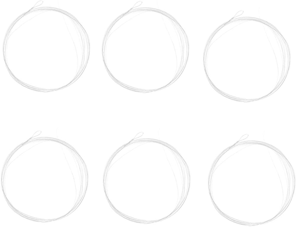 Aventik Fly Fishing Tapered Leader with Loop Tapered Fly Leaders 9FT (6 Pack)