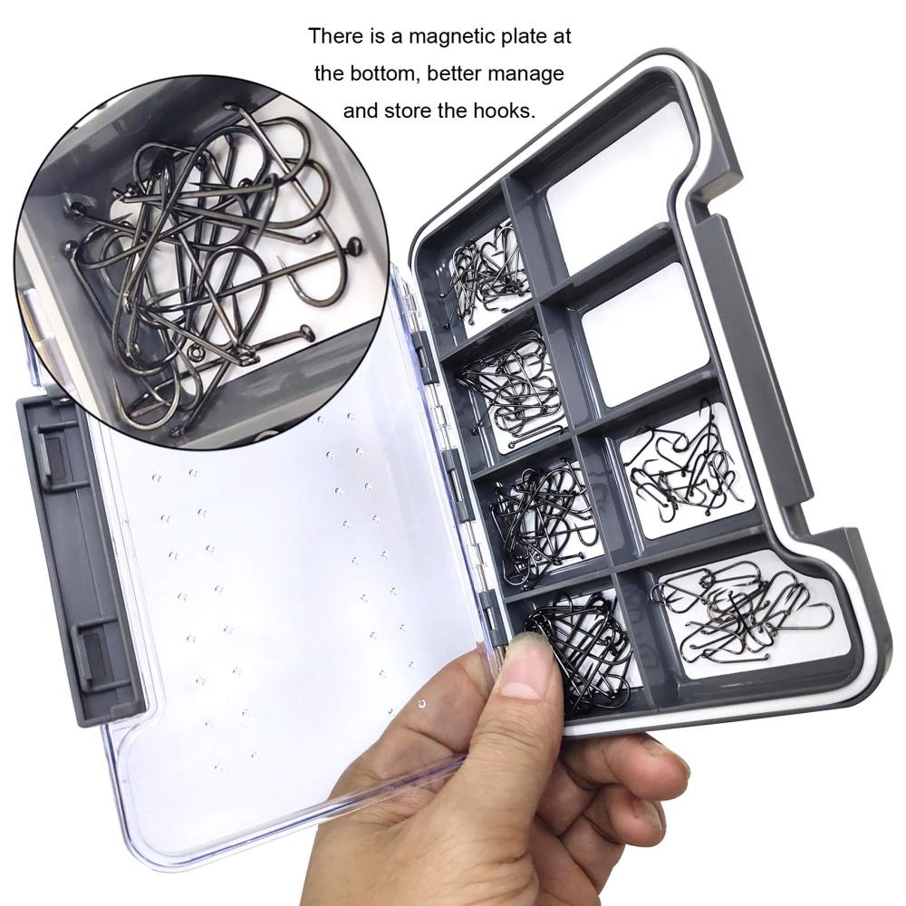 Eupheng Prime Assortment Barbless Fly Fishing Hooks Dry Wet Nymph Streamer Caddis Shrimp Pupea Jig Collection High Carbon Competition Great Value Package