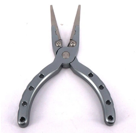 Aventik Top quality 5 inch Aluminum Fishing Pliers with Sheath and Lanyard 5 Colors Choice for Both Saltwater and Freshwater L