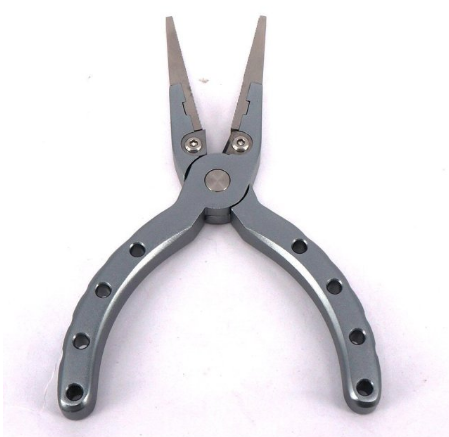 Aventik Top quality 5 inch Aluminum Fishing Pliers with Sheath and Lanyard 5 Colors Choice for Both Saltwater and Freshwater L