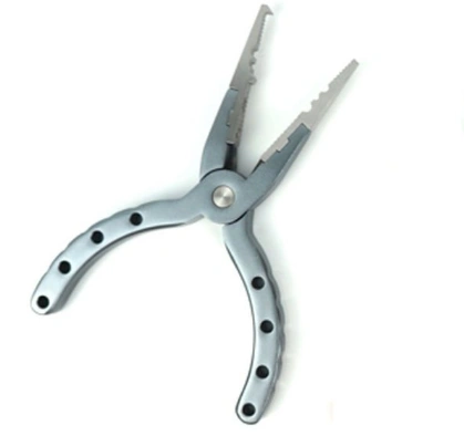 Aventik Top quality 5 inch Aluminum Fishing Pliers with Sheath and Lanyard 5 Colors Choice for Both Saltwater and Freshwater L