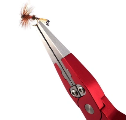 Aventik Top quality 5 inch Aluminum Fishing Pliers with Sheath and Lanyard 5 Colors Choice for Both Saltwater and Freshwater L