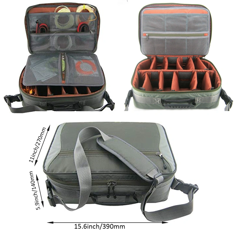 Aventik Fishing Reel Bag Combo 13 in 1, 1 Mag Reel Combo Case, 9