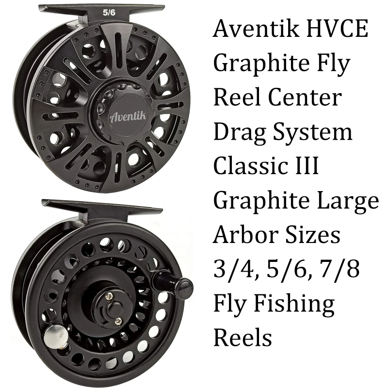 Aventik Fly Fishing Reel Pre-Loaded Fly Reel with Line Combo (HVCE 7/8 Kit)