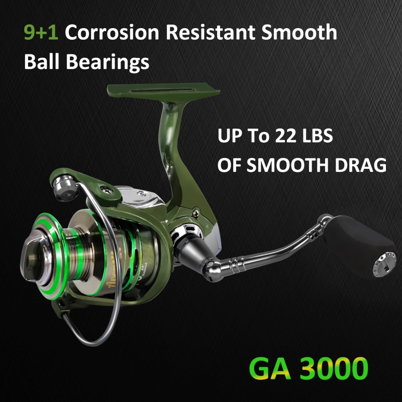  Z Aventik Ice/Crappie/Draft Fishing Reel Smooth Easy Line  Through High Feet Design Graphite 4+1 Stainless Steel BB 2.6:1 Gear Ratio  Crapie Fishing Reel : Sports & Outdoors