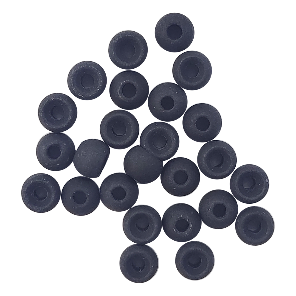 Fly Tying Beads 25 PC Tungsten Fly Tying Beads Head for Nymph Fishing Materials 12 Colors / 5 Sizes