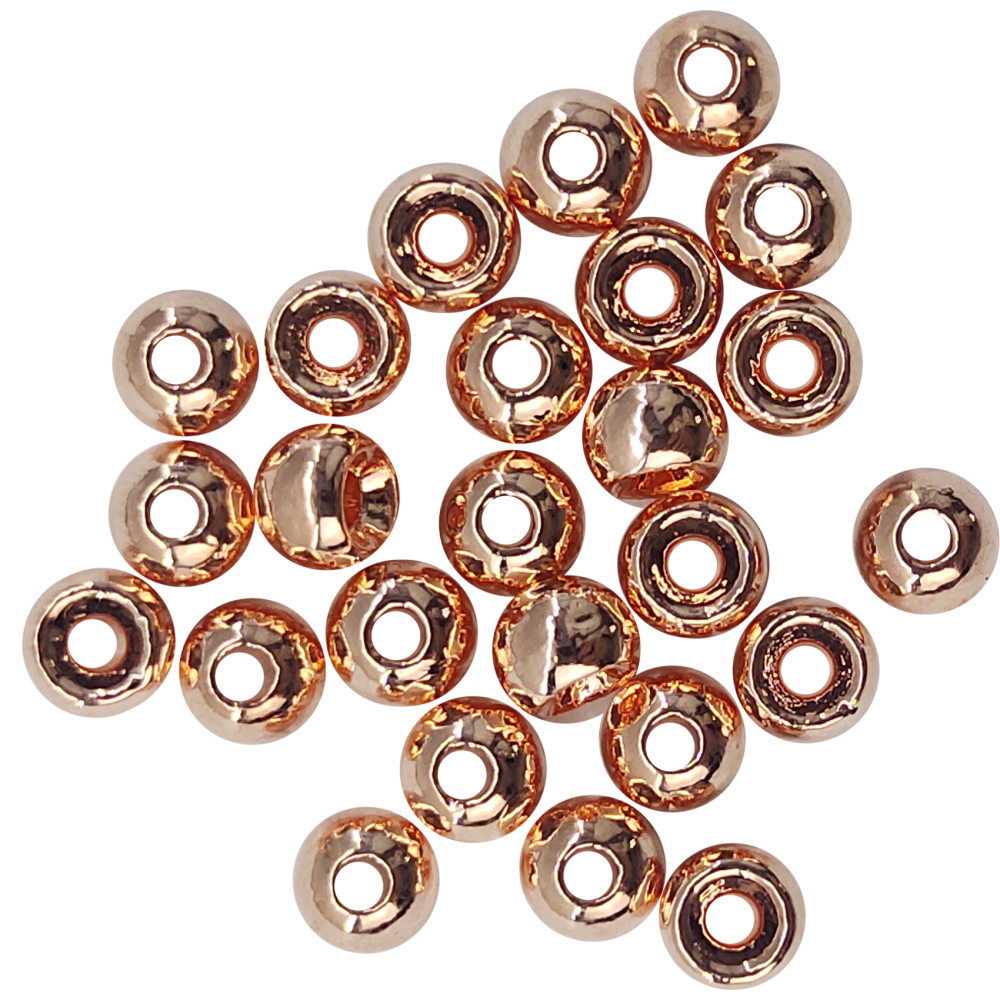 Fly Tying Beads 25 PC Tungsten Fly Tying Beads Head for Nymph Fishing Materials 12 Colors / 5 Sizes