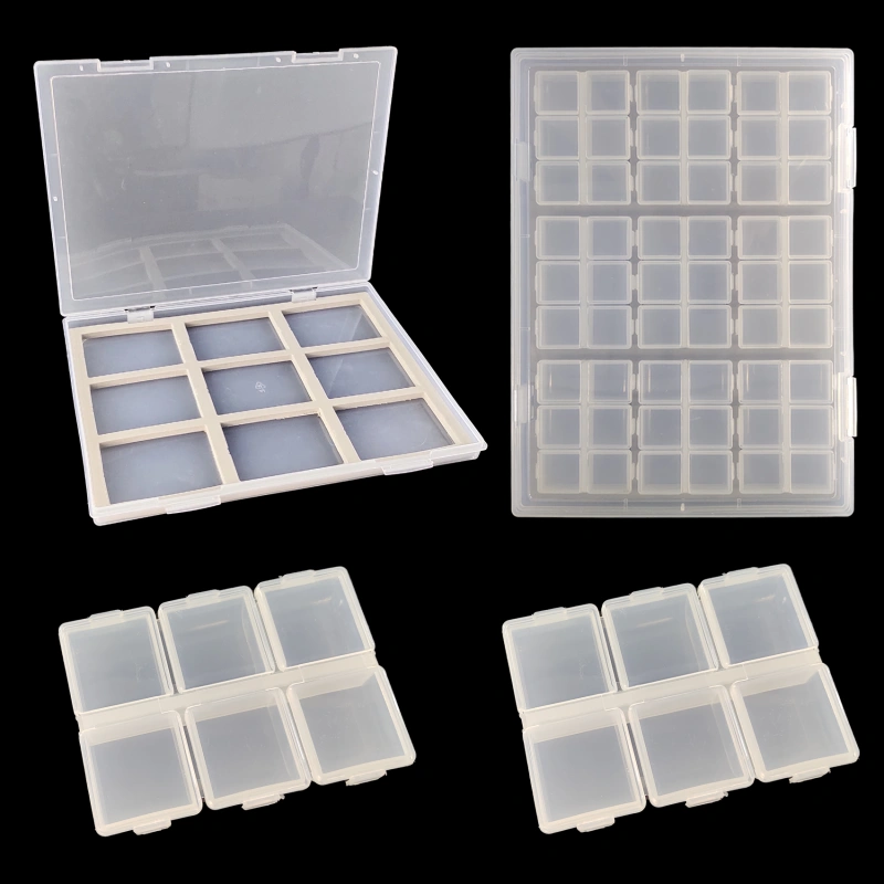 Eupheng 24LX09 54 Grids Bead Organizer Box in A4 Size Easy See All Through and Easy to Organize
