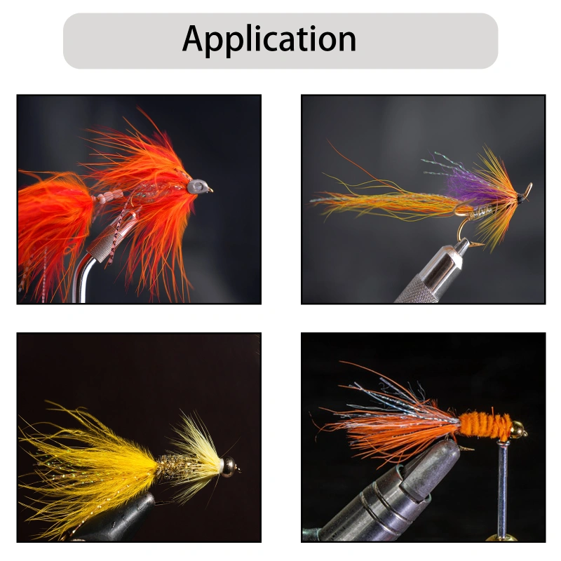 Eupheng Crystal Flash Combo Kit 12 Colors Fly Tying Material Fishing Lure Making