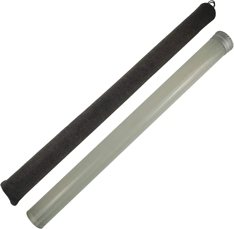 Z Aventik Super Glass Fly Fishing Rod Tube(Case) CNC Aluminum Cap – fits  Any 9ft 4pcs Fly Rods