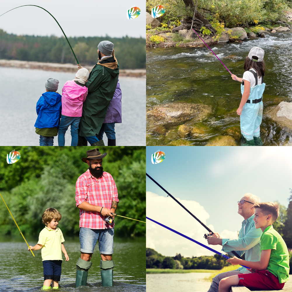 Aventik Zeno S2-Glass Tenkara Rod with 2 Extra Rod Sections 10 Sec in 9ft/10ft Excellent Durability and Strength, Collapsed to Only 14.6in/15.2in, 6:4 Soft M-Action, Super Lightweight and Compact, Elegant Translucent Color Super Eye-catching