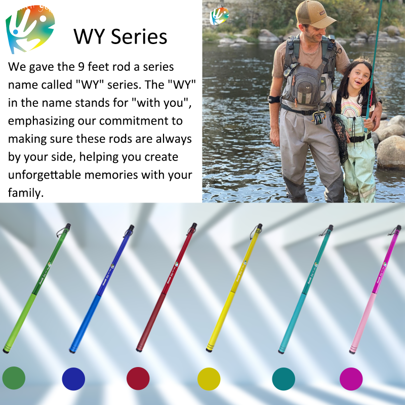 Aventik Zeno S2-Glass Tenkara Rod with 2 Extra Rod Sections 10 Sec in 9ft/10ft Excellent Durability and Strength, Collapsed to Only 14.6in/15.2in, 6:4 Soft M-Action, Super Lightweight and Compact, Elegant Translucent Color Super Eye-catching