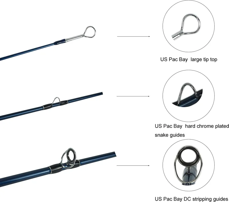 14 Sizes Fishing Rod Repair Kit Fishing Rod Guide Brazil
