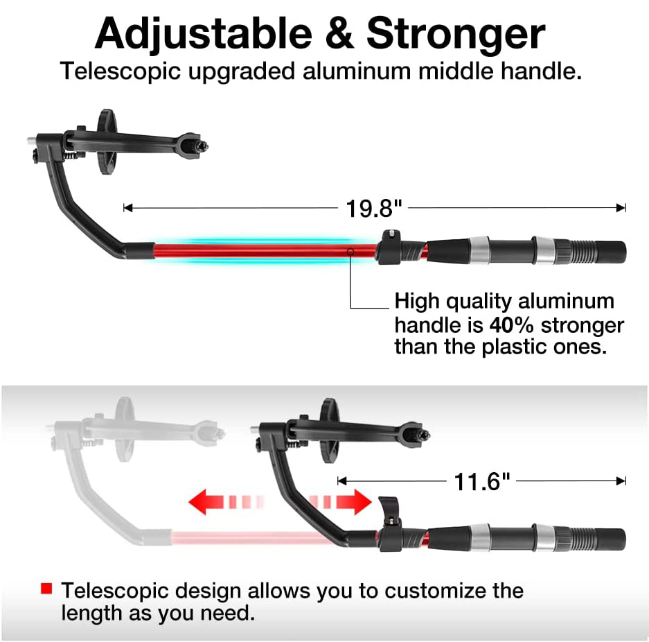 Aventik Portable Fishing Line Spooler with Line Unwinding, Anti-Twist Reel Spooler and Adjustable Aluminum Handle