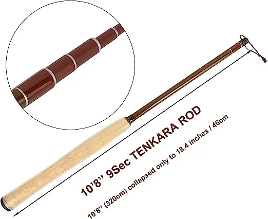 Aventik Z Tenkara Rods Pro IM12 Nano 6:4 Action 5 Most Used Sizes All Water Conditions Quality Carbon Tube Packing, Extra Spare Sections Included, Tenkara Fly Rods&Combo