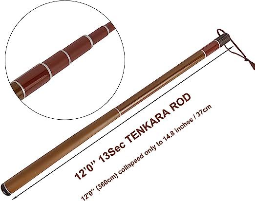 Aventik Z Tenkara Rods Pro IM12 Nano 6:4 Action 5 Most Used Sizes All Water Conditions Quality Carbon Tube Packing, Extra Spare Sections Included, Tenkara Fly Rods&Combo