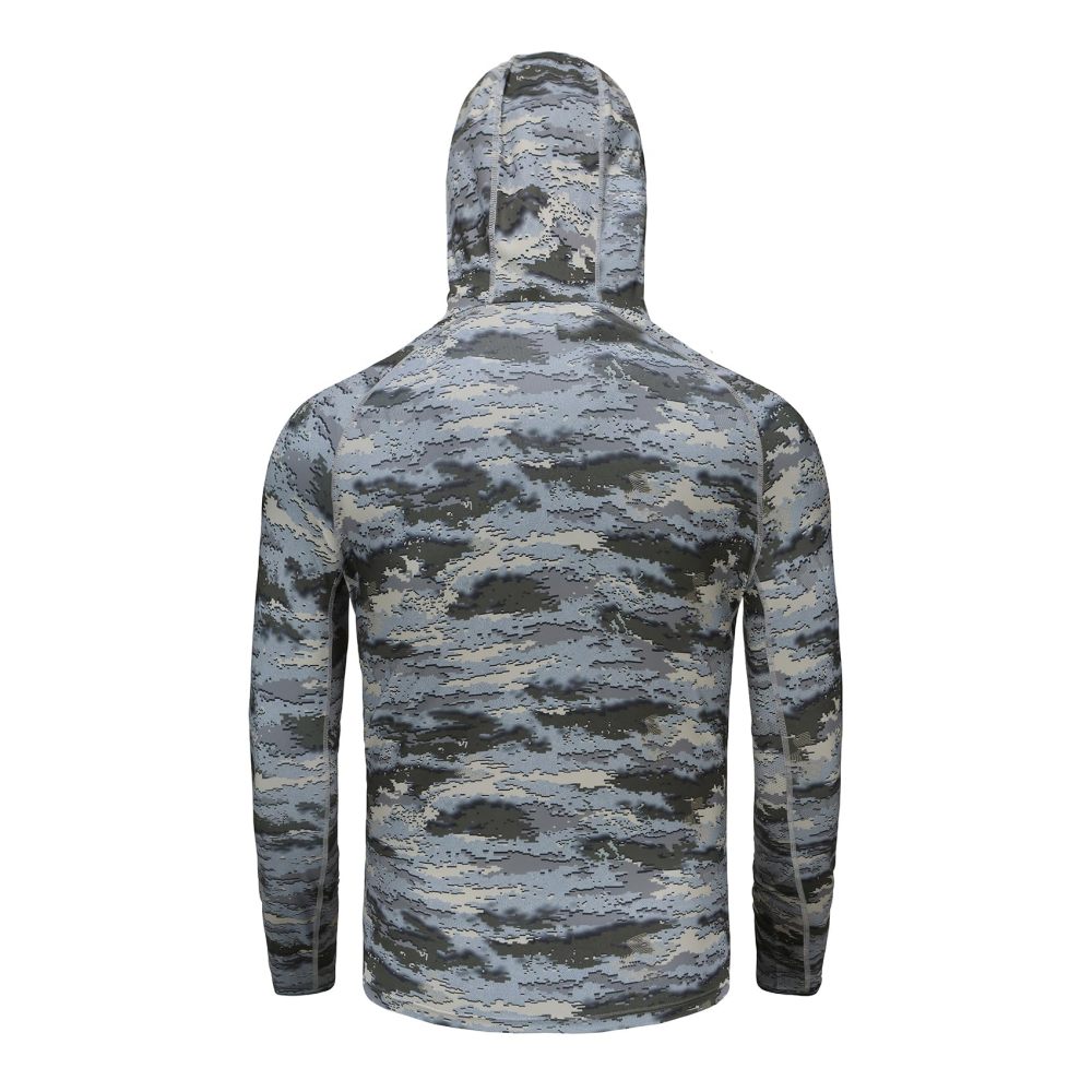 Riverruns UPF 50+ Fishing Hoodie, Sun Hooded Fishing Shirt, Sun Protection Long Sleeves Shirt for Men Fishing