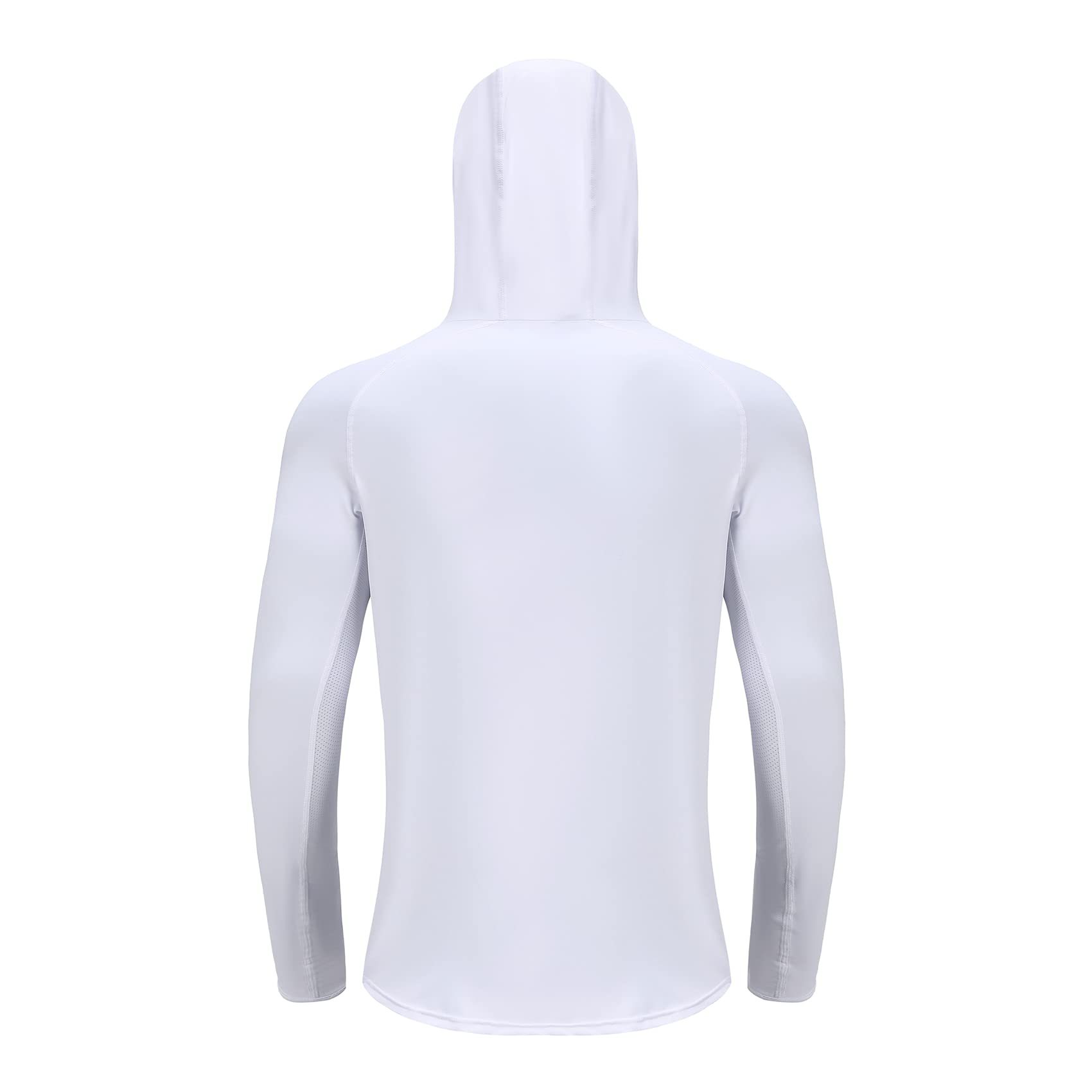 Riverruns UPF 50+ Fishing Hoodie, Sun Hooded Fishing Shirt, Sun Protection Long Sleeves Shirt for Men Fishing