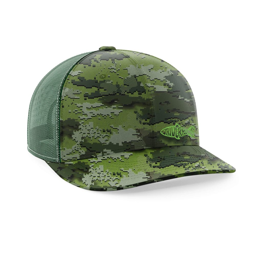 Aventik Fishing Hats for Men Women Adjustable Trucker Baseball Caps for Outdoor Fishing, Running, Hiking, Biking