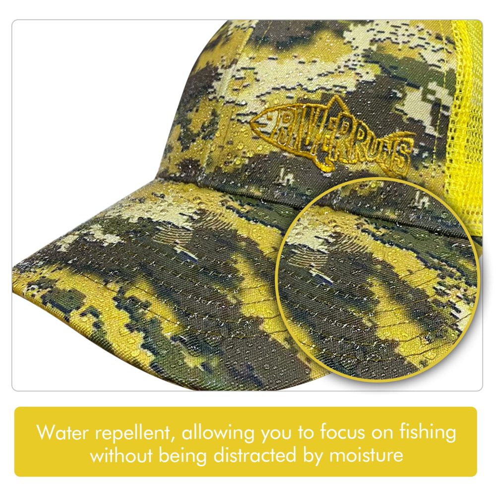 Aventik Fishing Hats for Men Women Adjustable Trucker Baseball Caps for Outdoor Fishing, Running, Hiking, Biking