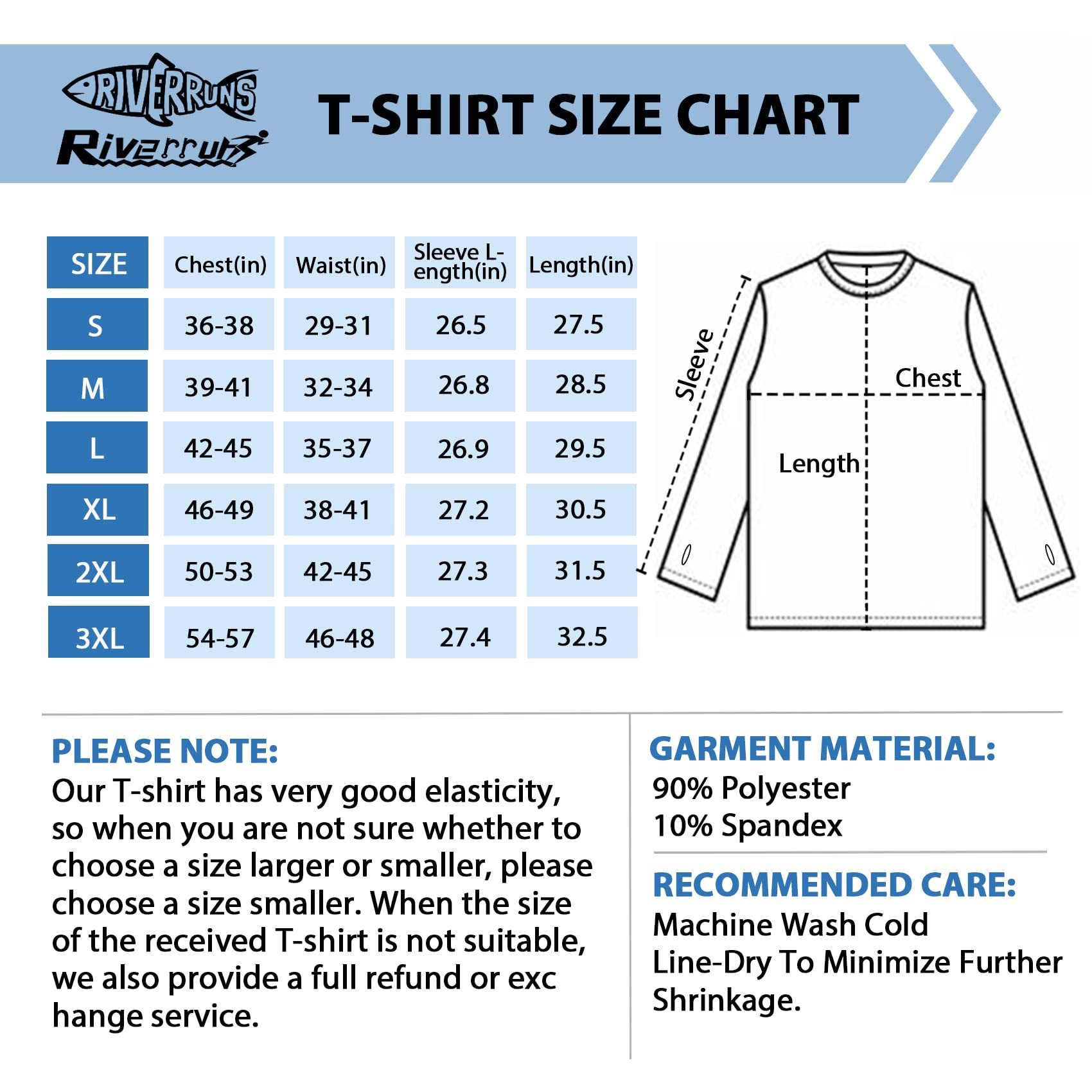 Aventik UPF 50+ Long Sleeve Fishing Shirt, Light Weight Fishing Shirt Men with Sun Protection Outdoor Activity