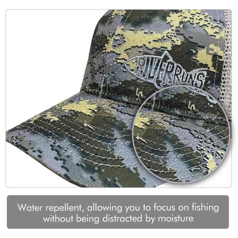 Aventik Fishing Hats for Men Women Adjustable Trucker Baseball Caps for Outdoor Fishing, Running, Hiking, Biking