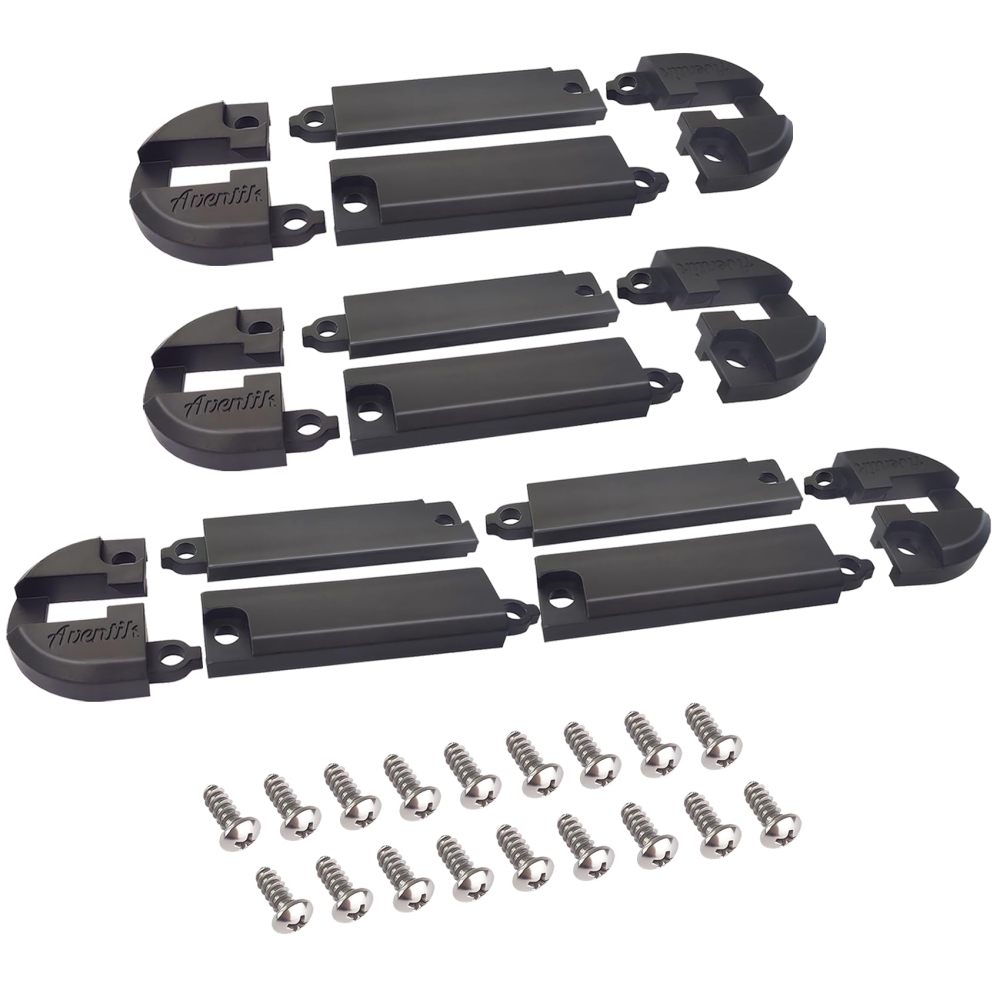 Aventik Kayak Track 4'' or 8'' and Other Opotions for Self-Assembly Kayak Gear Track Mount