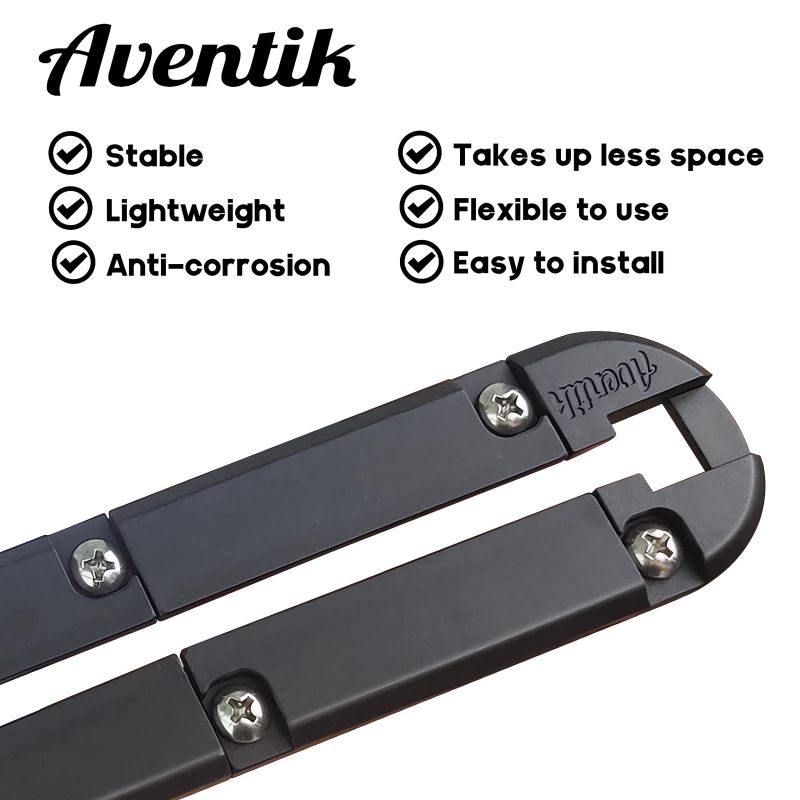 Aventik Kayak Track 4'' or 8'' and Other Opotions for Self-Assembly Kayak Gear Track Mount