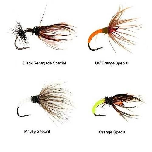 Aventik Tenkara Line Keeper/Winder, 4Pcs Portable Durable Bobbin Winder Clip on Tenkara Rod Fishing Tackle