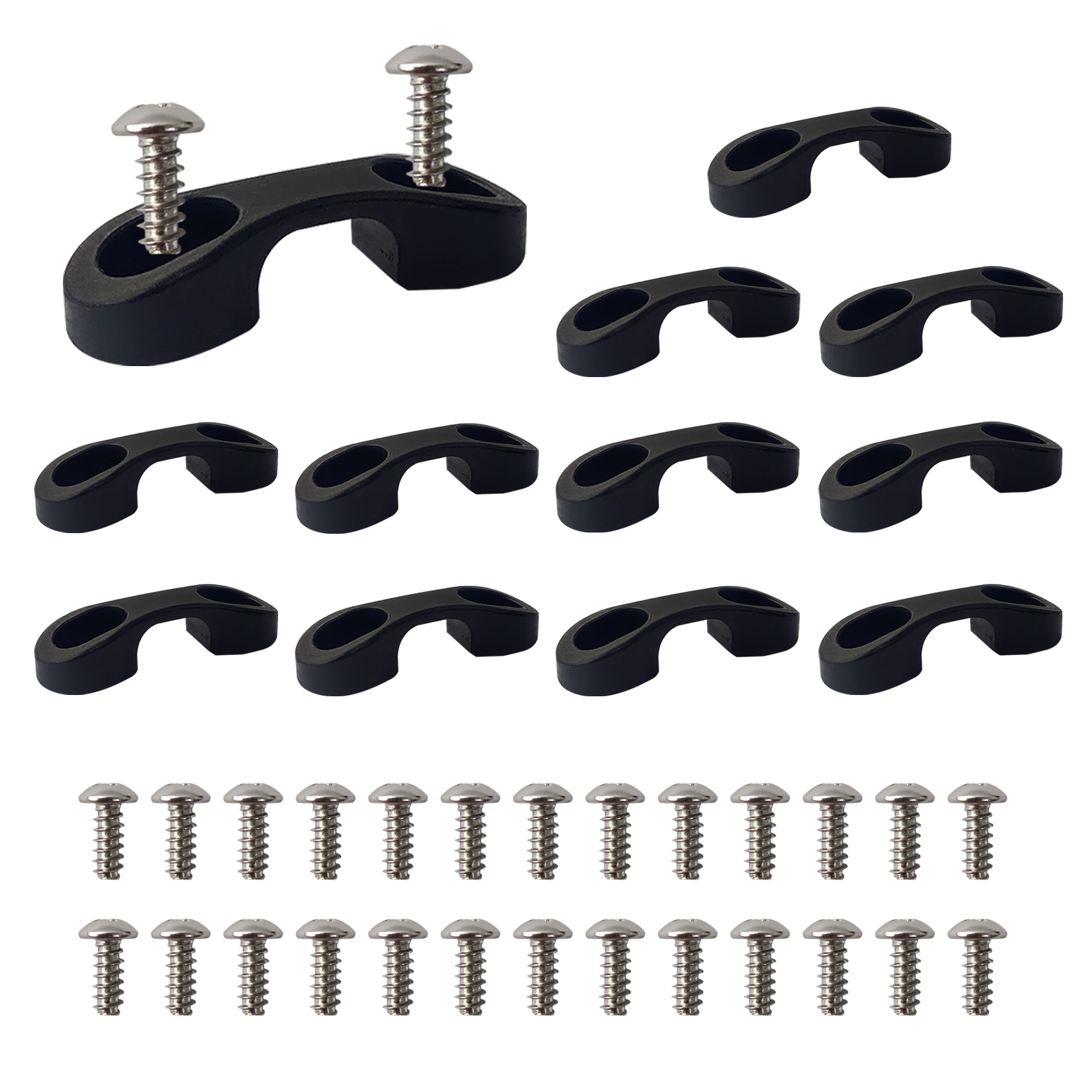 Aventik Kayak Track 4'' or 8'' and Other Opotions for Self-Assembly Kayak  Gear Track Mount