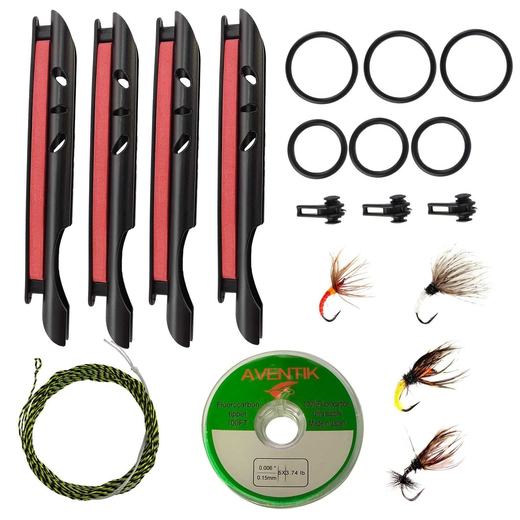 Aventik Tenkara Rod Pro IM12 Nano 6:4 Action 5 Most Used Sizes All Water Conditions Quality Carbon Tube Packing, Extra Spare Sections Included, Tenkara Fly Rod&Combo
