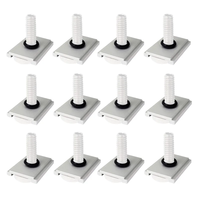 EDSRDPLT Aluminum Kayak Adapter, Kayak Track Adapter Plate with O-Ring Only Included