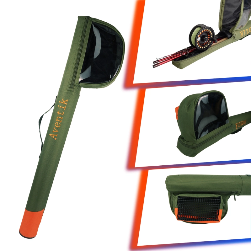 Aventik Extreme Fly Fishing Combo Kit 9'0'' LW3/4, 9'0'' LW5/6 Starter Fly Fishing Rod and Reel Kit Outfit with One Travel Case