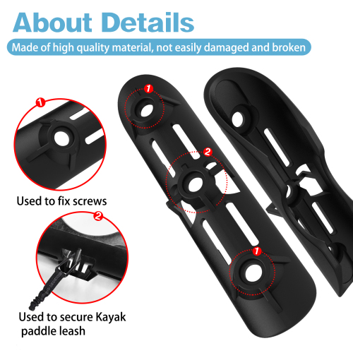 Aventik Kayak Paddle Clip Kayak Paddle Holder are Compatible with Perception Kayaks, Emotion Kayaks, Lifetime Kayaks, Pelican Kayaks and Malibu kayaks
