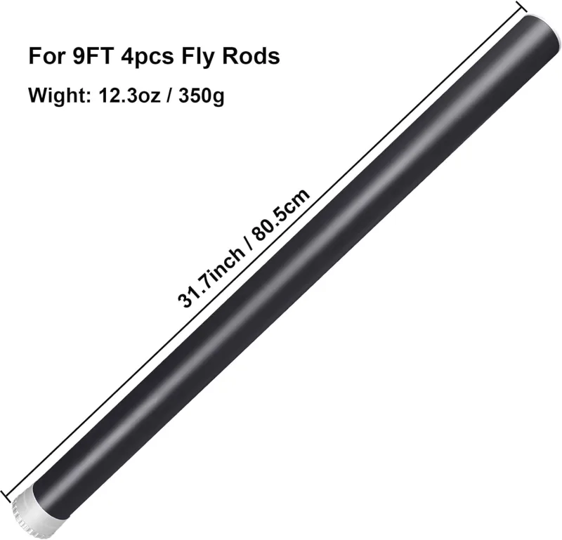 Z Aventik Carbon Fly Fishing Rod Tube(Case) CNC Aluminum Cap