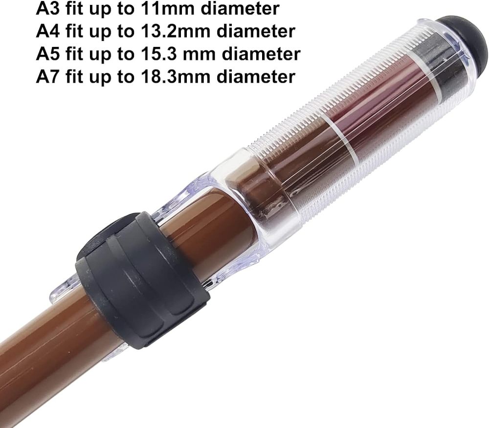Aventik Tenkara Protective Rod Cap for Tenkara Rods, Four Size to Choose