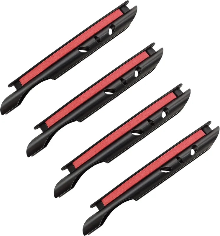 Aventik Tenkara Line Keeper/Winder, 4Pcs Portable Durable Bobbin Winder Clip on Tenkara Rod Fishing Tackle