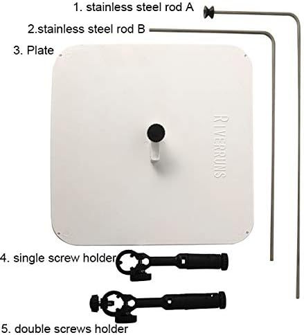 Riverruns Quality Rotary Fly Tying Background Plate