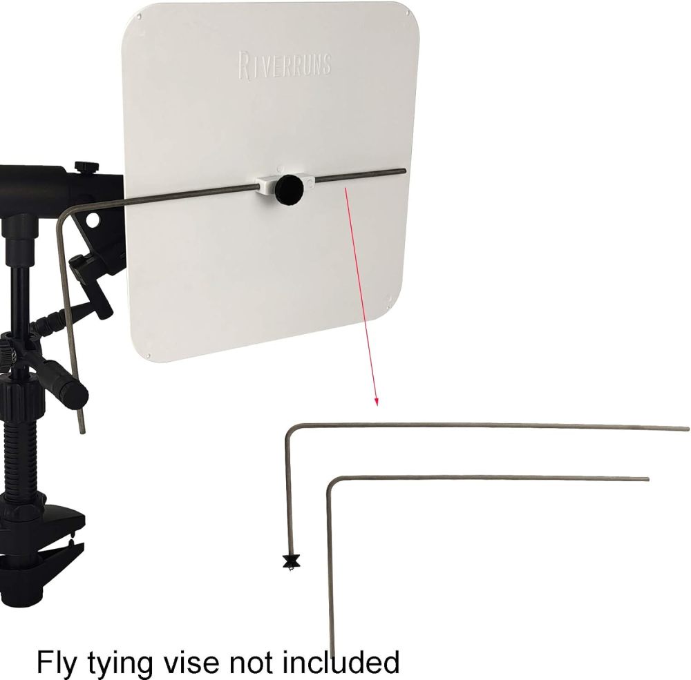 Riverruns Quality Rotary Fly Tying Background Plate
